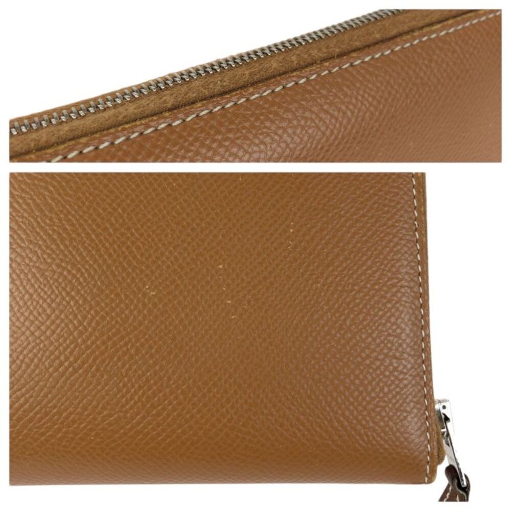 Hermes Azap Long Silk'in Wallet Brown - Picture 7 of 10